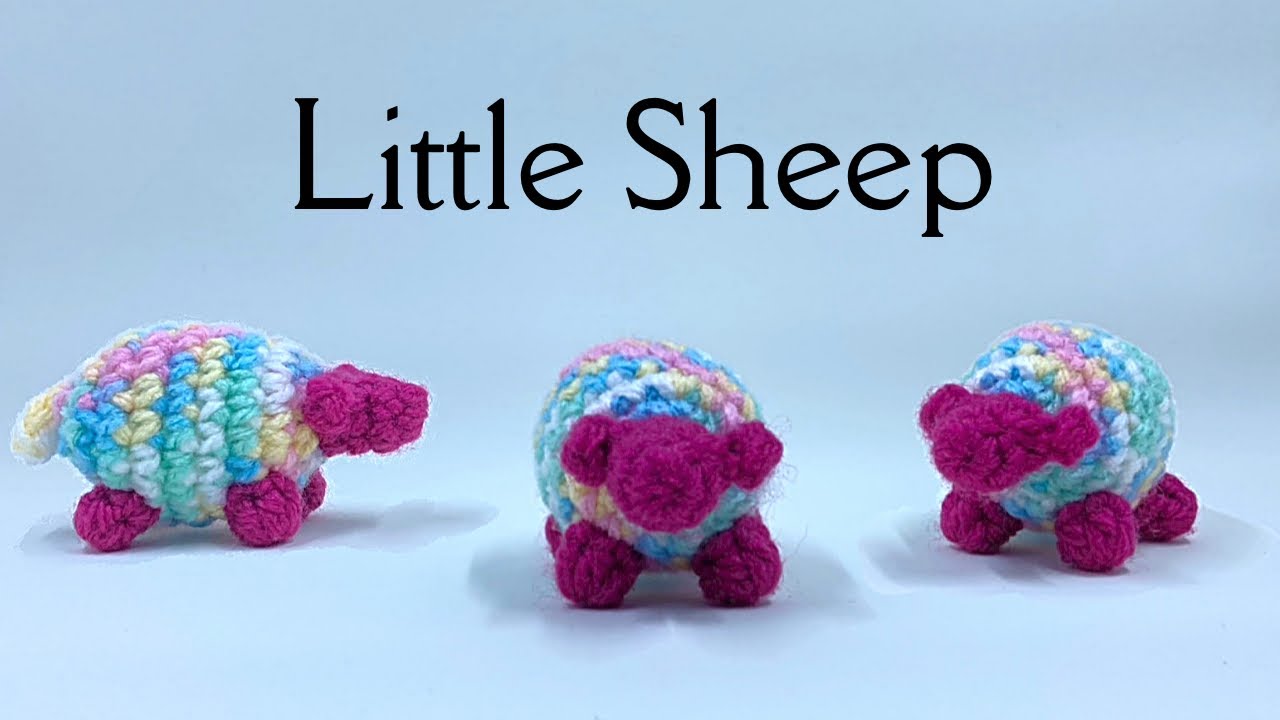 Crochet Sheep | Little Amigurumi Sheep Crochet Pattern 🐑