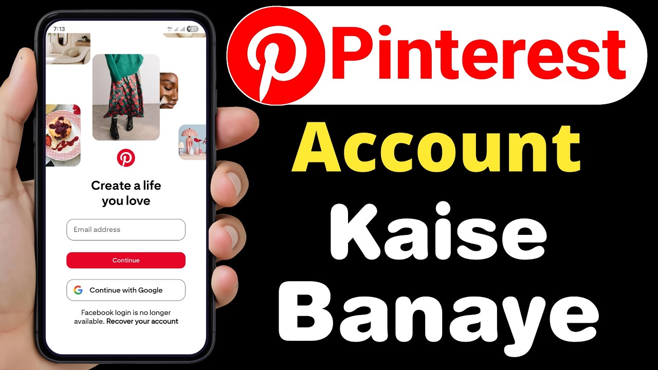 How to Create Pinterest Account || Pinterest Account Kaise Banaye