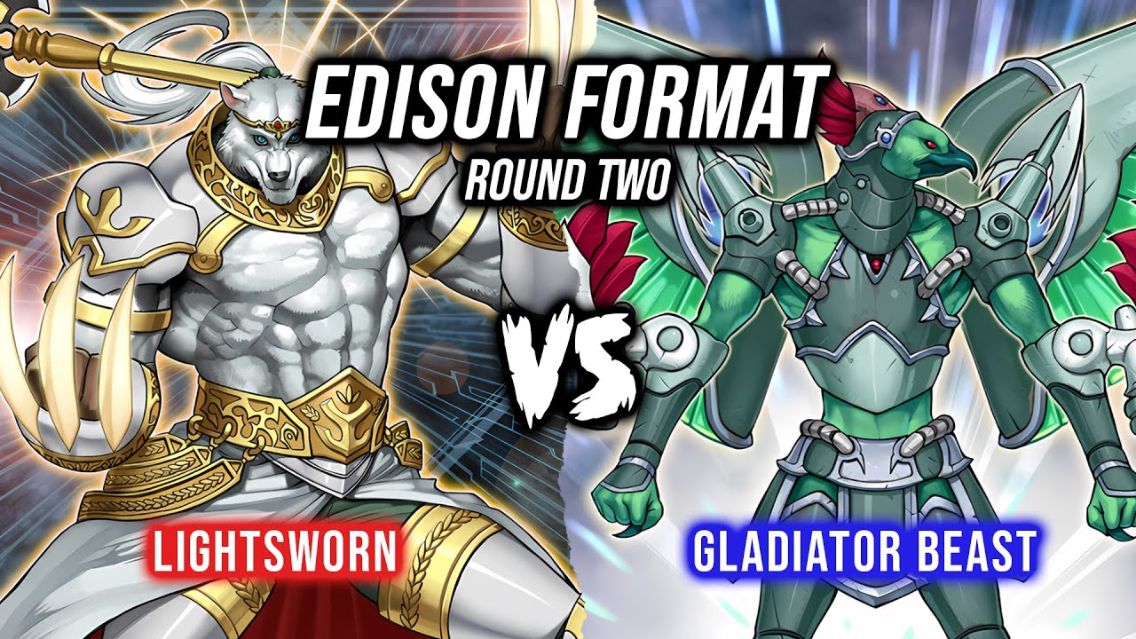 Формат Yu-Gi-Oh! Edison, раунд 2: Lightsworn против Gladiator Beast