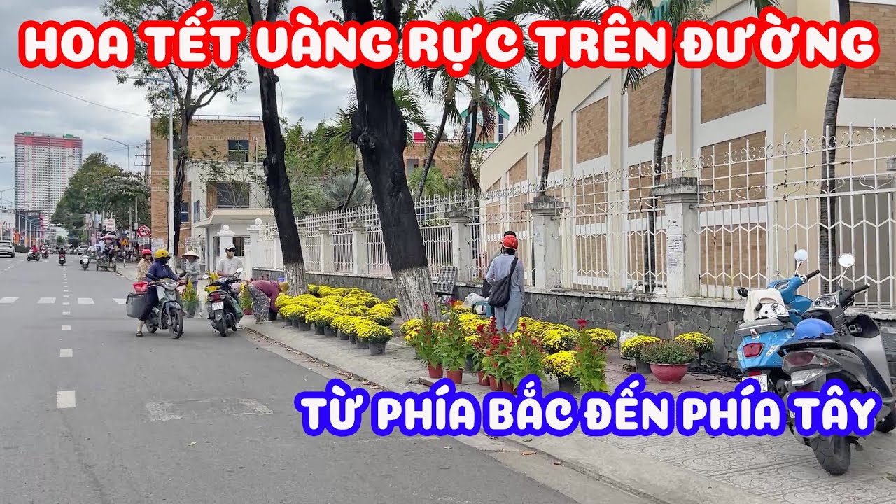 Phía bắc Nha Trang nhộn nhịp những ngày giáp tết - chợ tết hàng hóa dồi dào