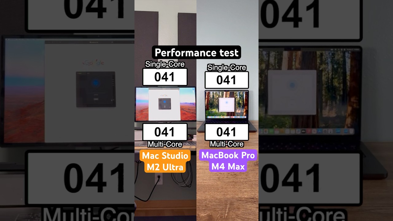 Apple M2 Ultra vs M4 Max performance test!
