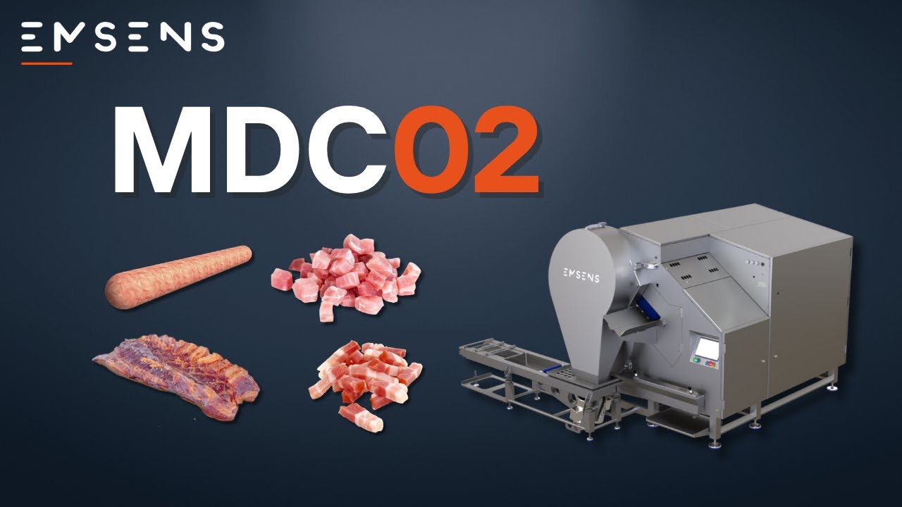 EMSENS - MDC02 - Trancheur à lardons & cubes / Bacon and cubes dicer
