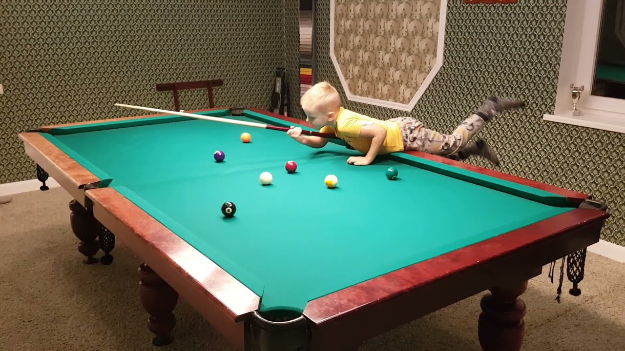 Pool9 Progress drill - Level 6 cleared by a 5yo Prodigy