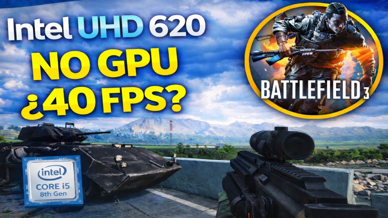 Can This Laptop Run Battlefield 3? | UHD 620 Benchmark & Gameplay | Lenovo 330s