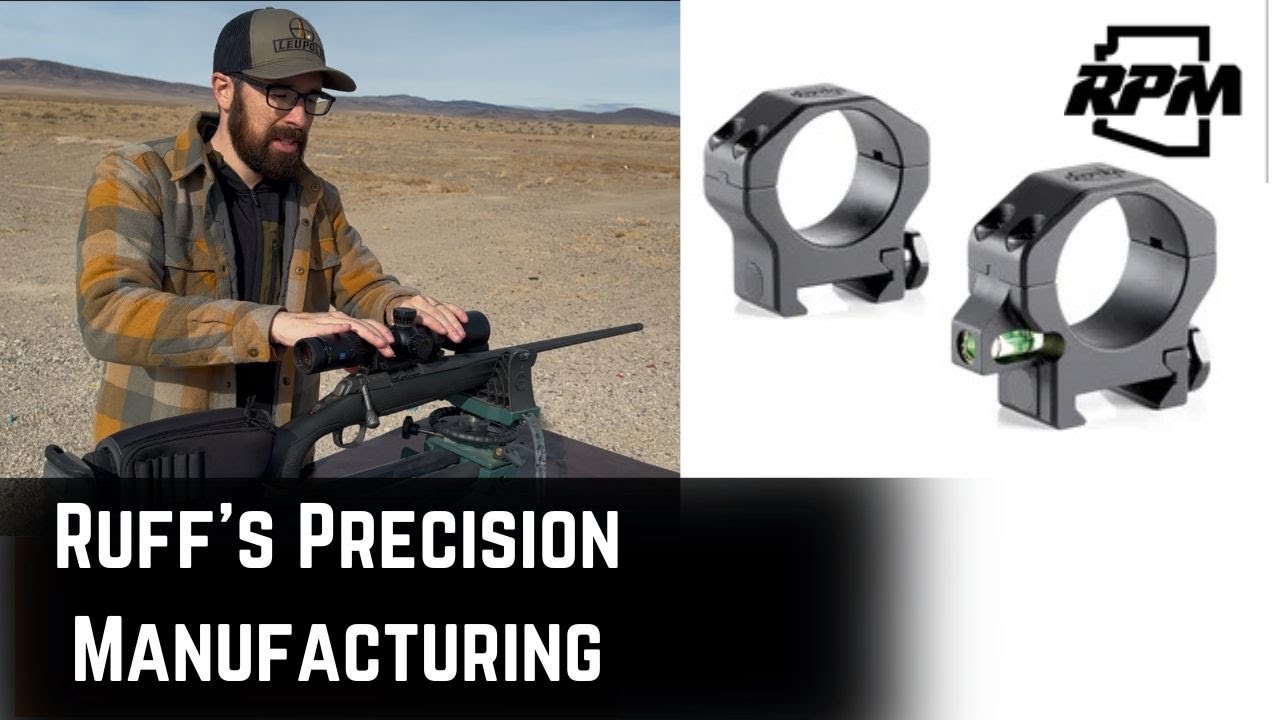 RPM RIFLE SCOPE RINGS