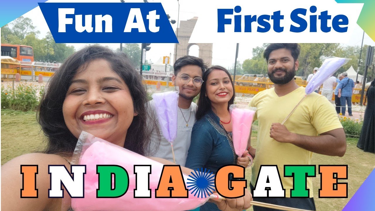 Early Morning Fun at India Gate | India Gate now Open? @nehamitvlogs 08/60