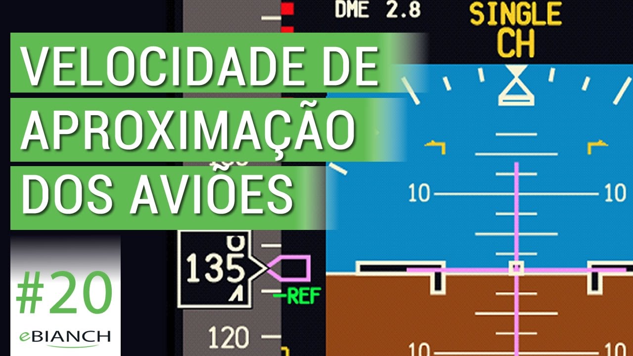 Velocidade de aproximação dos aviões (eBianch #20)
