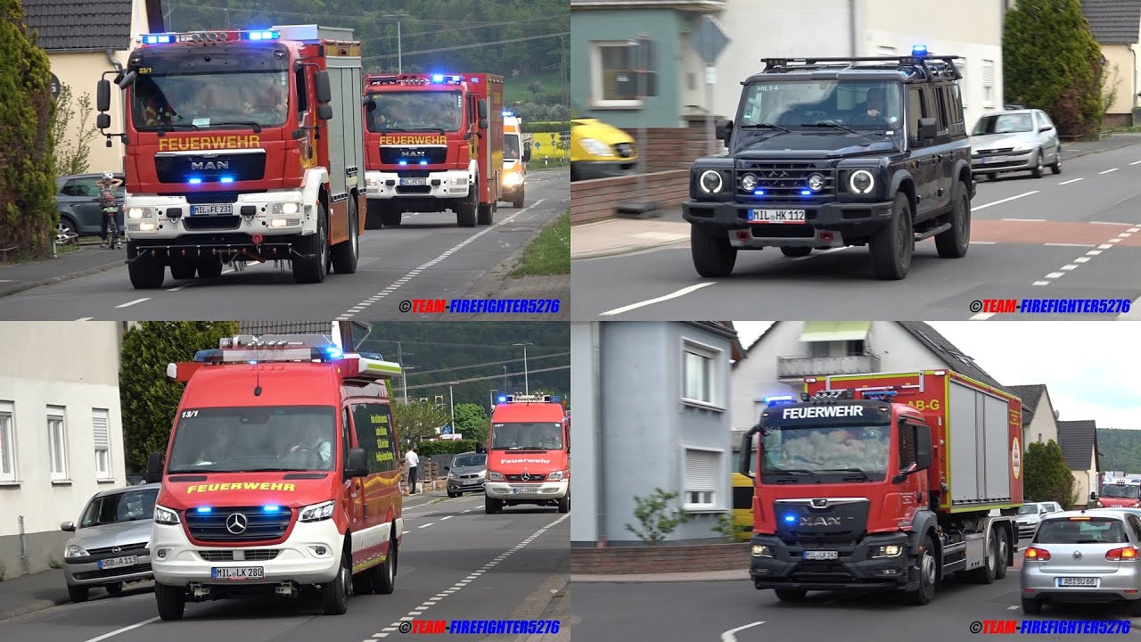 [Gefahrstoffaustritt in der Kläranlage Untermain] Alarmübung des ABC-Zug Landkreis Miltenberg