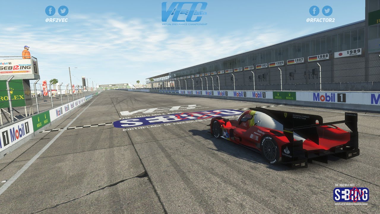 VEC | Season 16 | Race 7 - 1000 miles of Sebring | Division 1