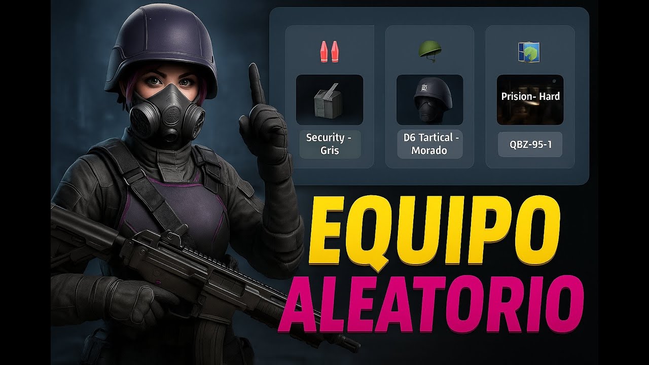 ASI FUE COMO GANE CON EQUIPO ALEATORIO EN PRISION DE DELTA FORCE