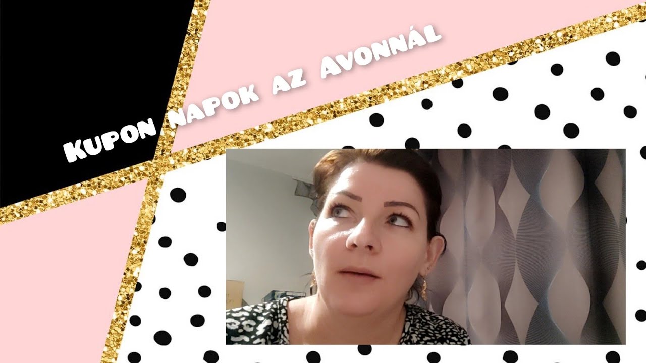 Avon kupon napok rendelés unboxing