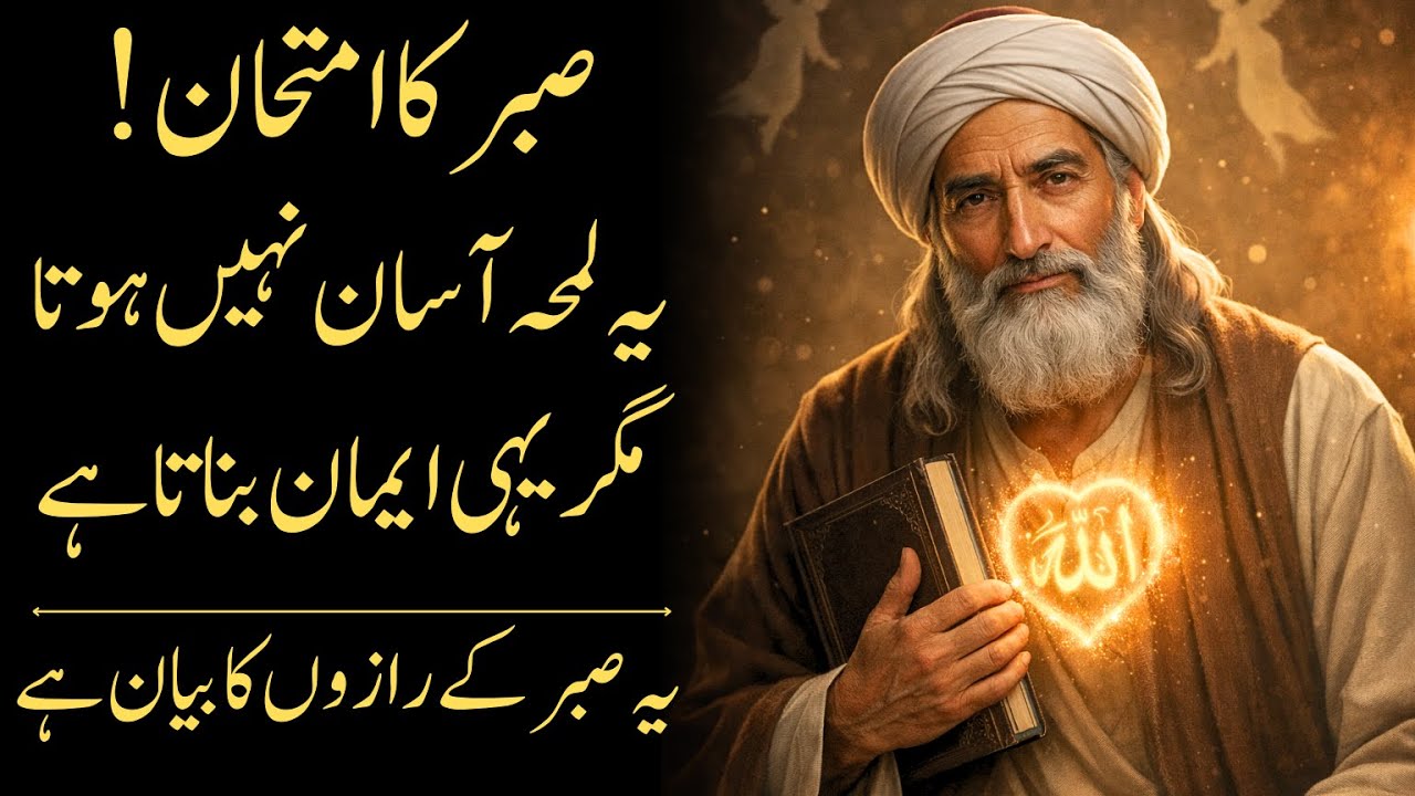 Sabr Ka Imtihan | Iman Kab Kamzor Aur Kab Mazboot Hota Hai?