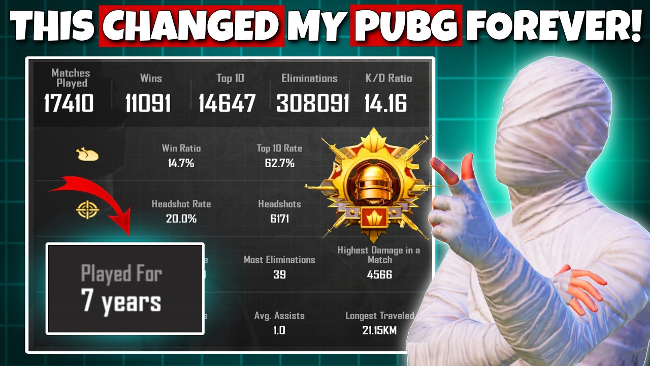 После 7 лет игры в PUBG Mobile, вот 7 вещей, которые я хотел бы знать раньше!