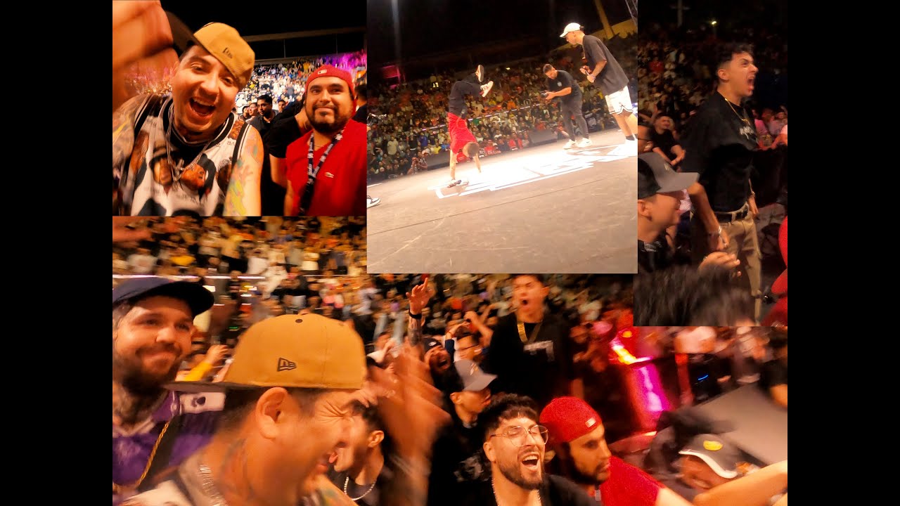 ESTO ES CHILE! REACCION EL MENOR VS TEOREMA JUNTO A LOS FREESTYLER DESDE EL PUBLICO, BATALLON!