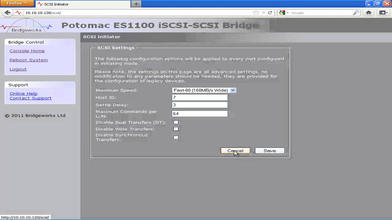 SCSI initiator