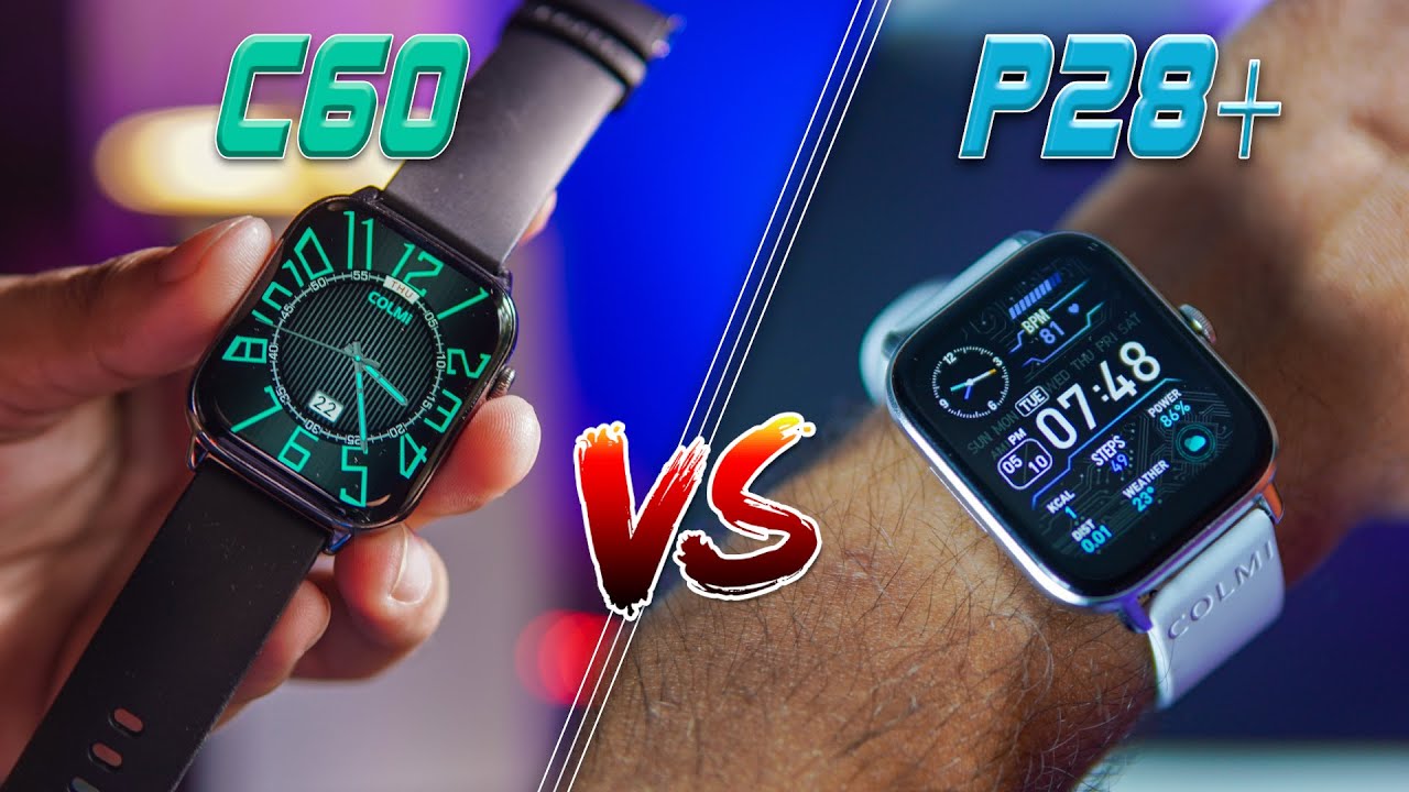 কোনটি বাজারের জাতীয় Smartwatch? | Colmi P28 Plus vs Colmi C60 Full Detail Comparison  |