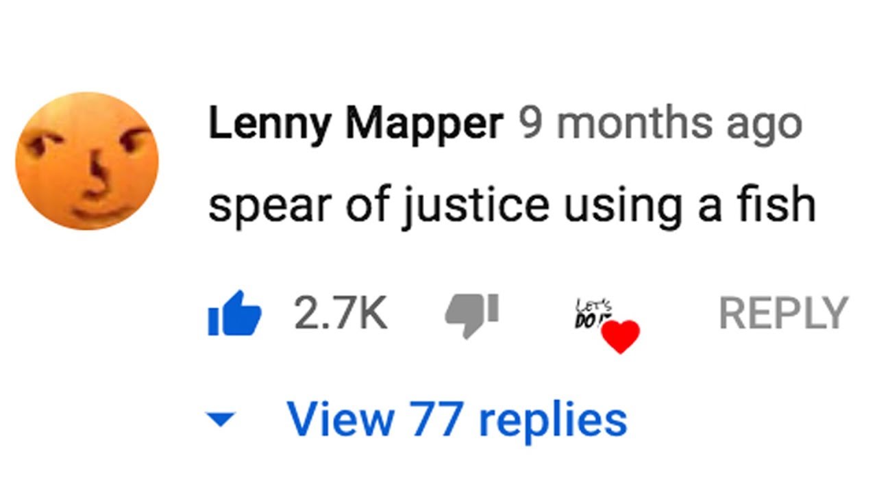 UNDERTALE - spear of justice using a fish 🐟