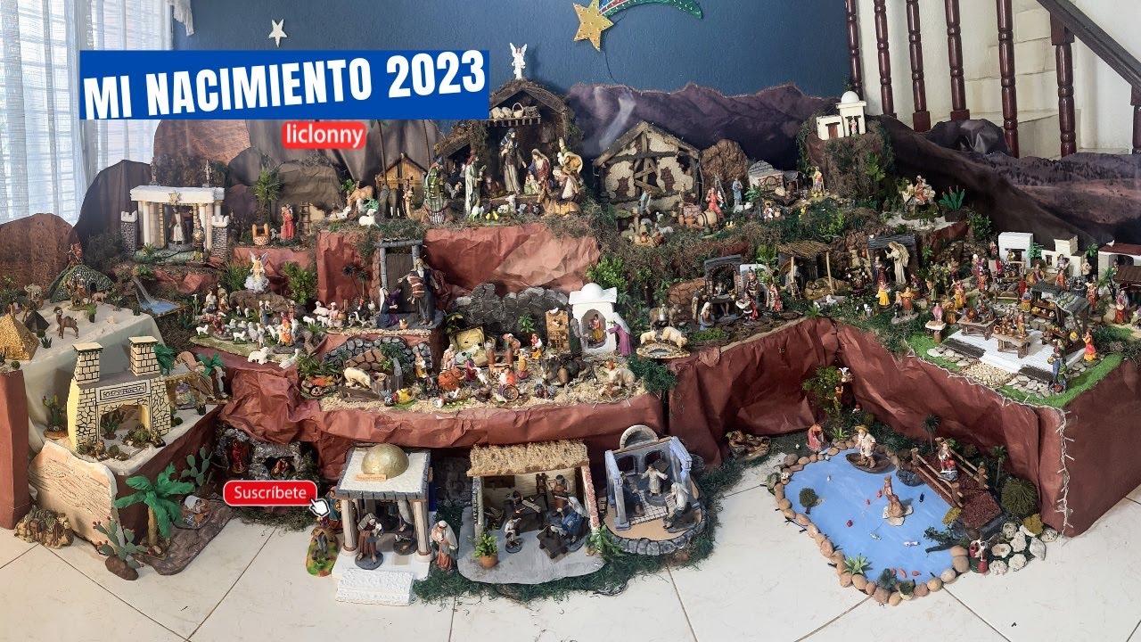 MONTAJE DE NACIMIENTO 2023. Paso a paso. liclonny