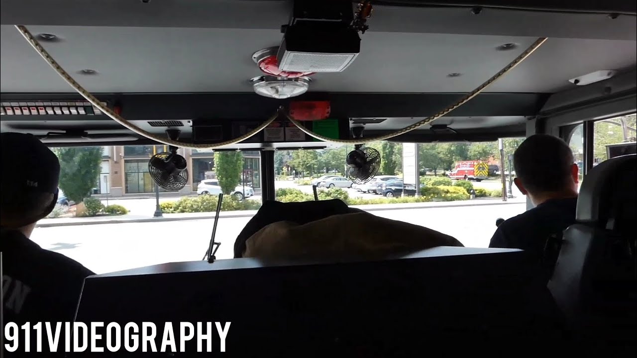 Lexington Fire Department Engine 2 Ride Along + On Scene Footage