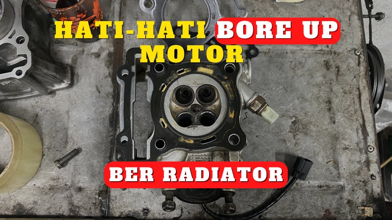 HATI-HATI bore up motor yang menggunakan radiator #tips #aerox #nmax #pcx #vario