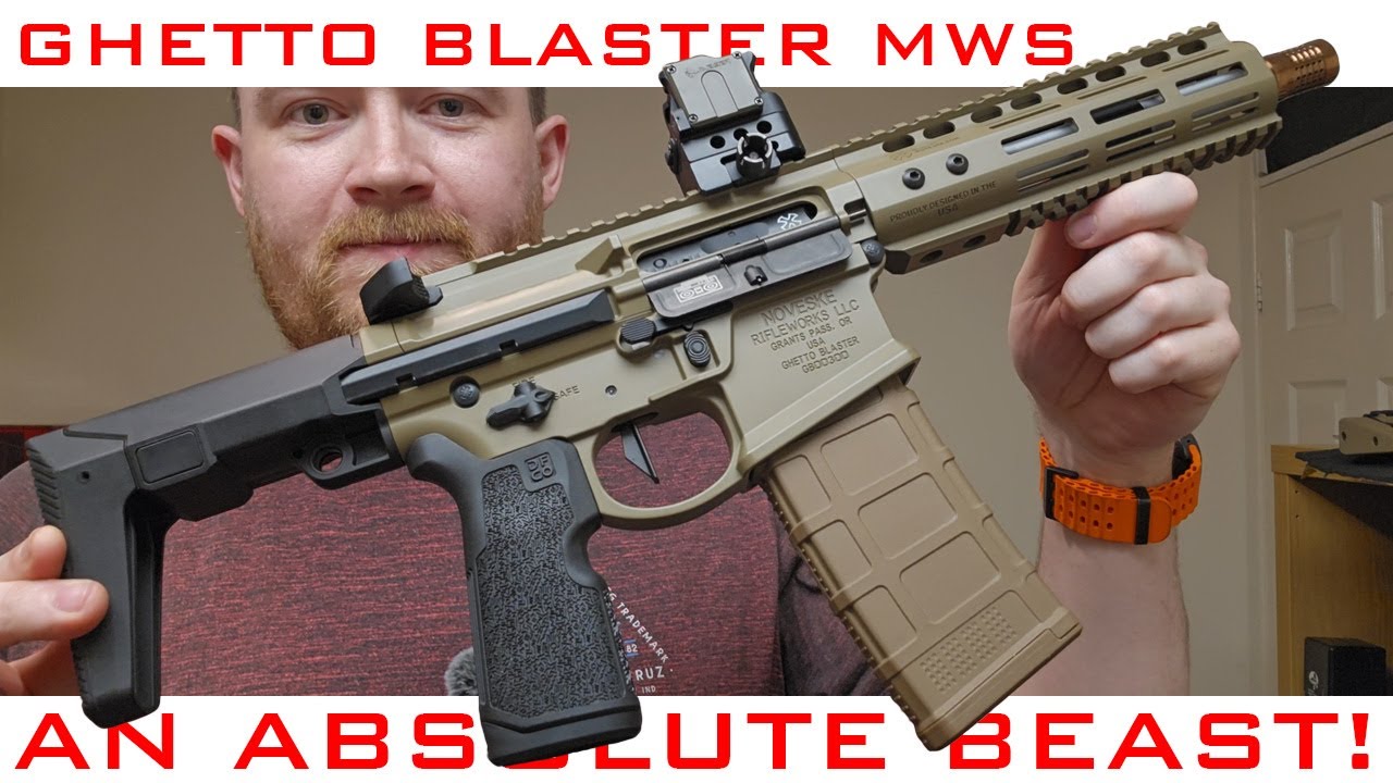 DE Noveske Ghetto Blaster MWS GBBR - The Jaeger Test