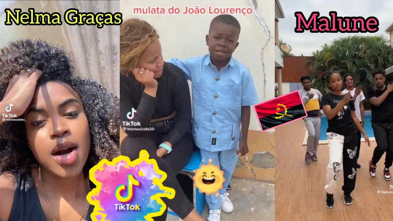 Tik Tok Angola Destaque da Semana #106 | Nelma Graça, Malune e o João Lourenço do Tik Tok