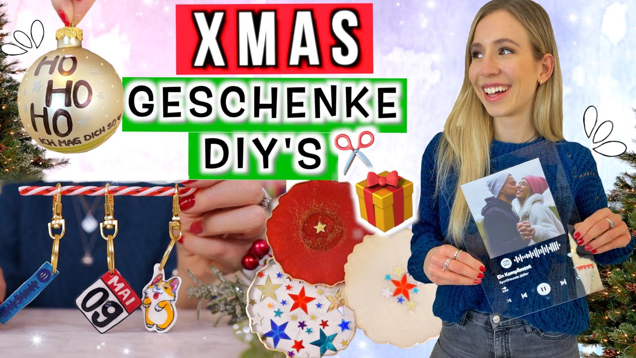 DIY Weihnachtsgeschenke selber machen 🎁  Geschenkideen zu Weihnachten 2020 - Cali Kessy