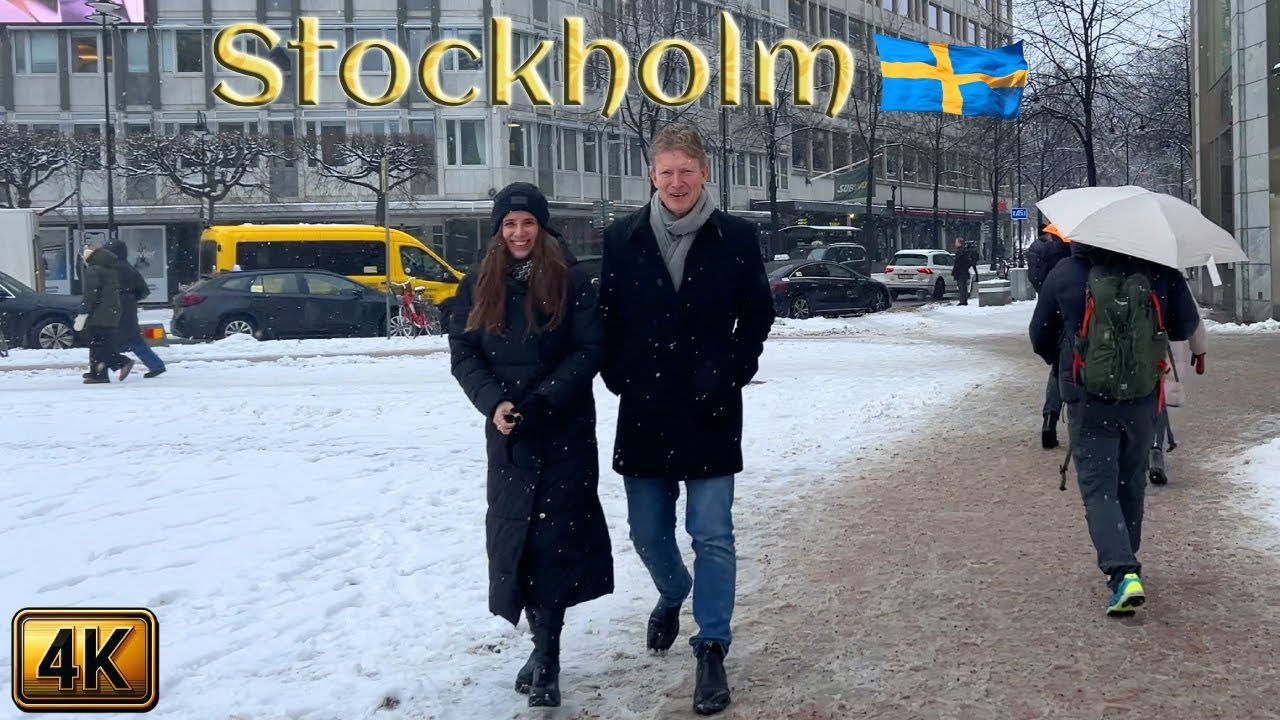 Stockholm - snow is back ❄️ ストックホルム - 雪が戻ってきた ❄️ Estocolmo - la nieve ha vuelto