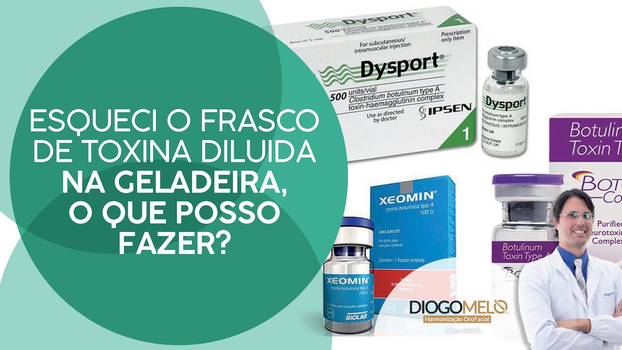 Esqueci o Frasco de Toxina Botulínica Diluída na Geladeira