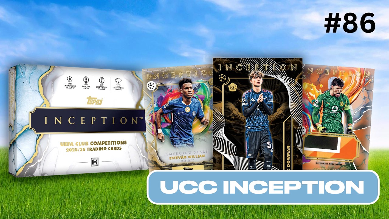 Topps Inception UEFA Club Competitions 2025/26 кейс из 8 боксов PYT/PYP №86