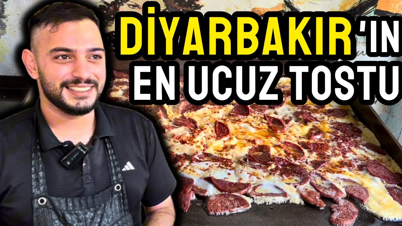 Bu tostçu Halk Kahramanı sayılsın. Diyarbakır'da bulduk