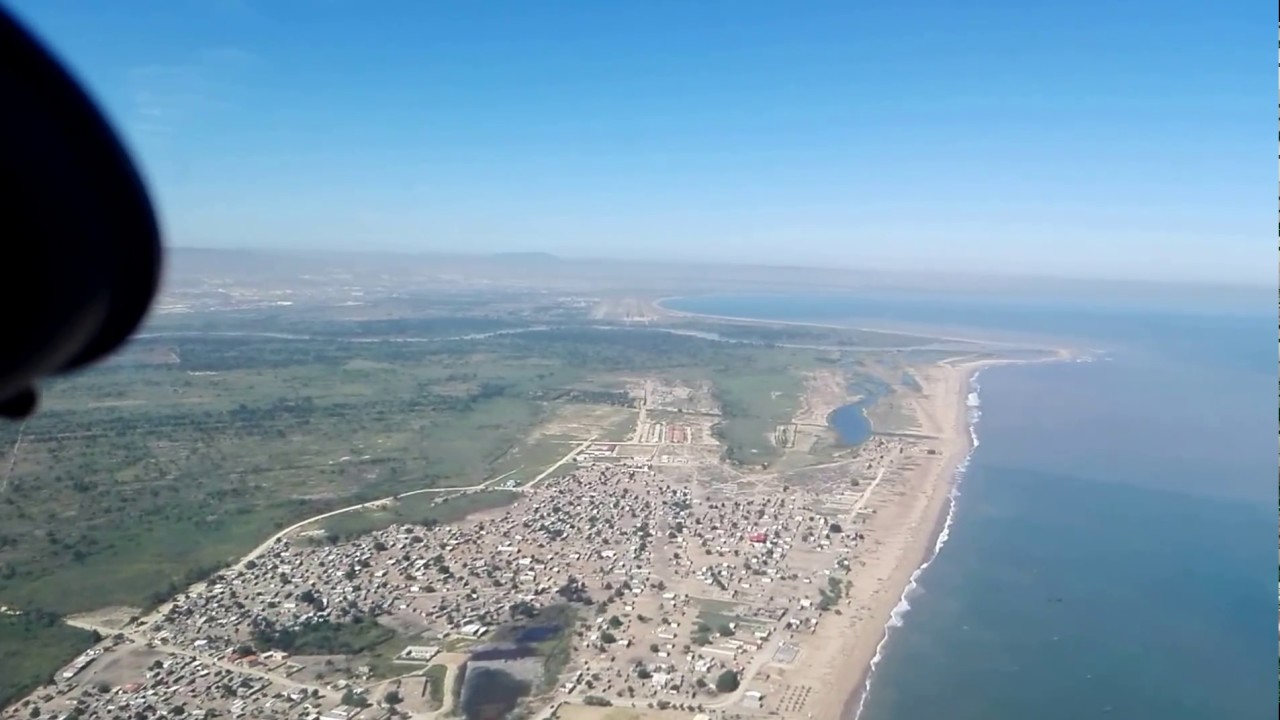 Landing Catumbela airport, Angola