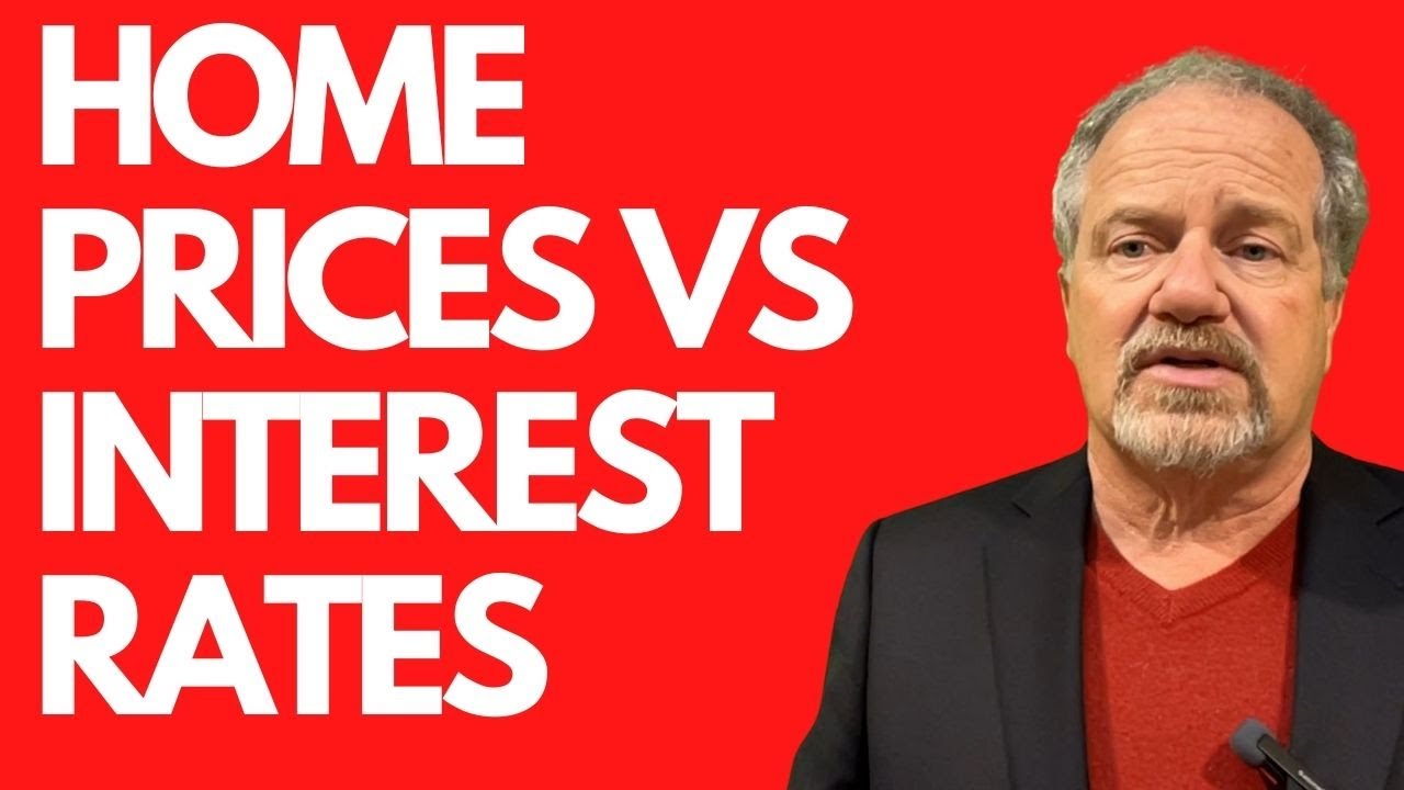 How are home prices affected by rising interest rates?