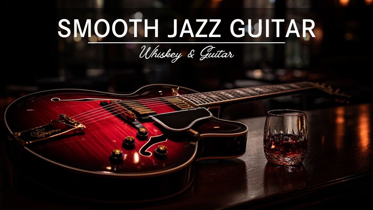 2 Hours of Smooth Jazz Guitar 🥃 | Whiskey Lounge Relaxation for After Work & Late Nights