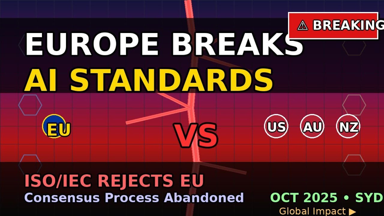 Europe just BROKE Global Ai Standards (ISO/IEC Rejects Eu Leadership)