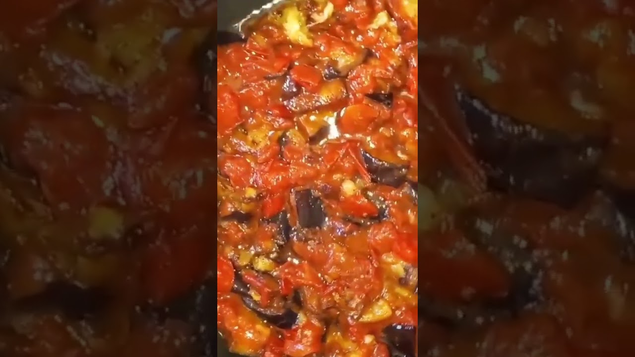 recette d'aubergines tr&egrave;s savoureuse facile et rapide