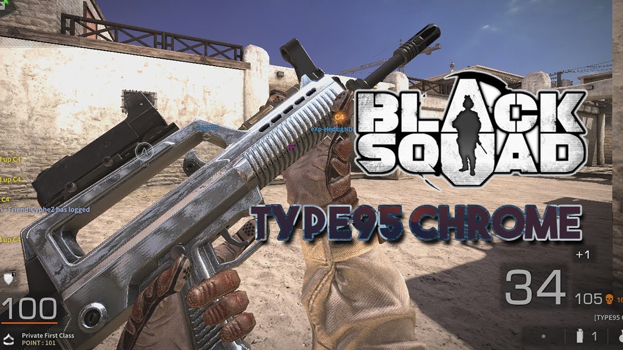 Black Squad - Type95 Chrome Gameplay