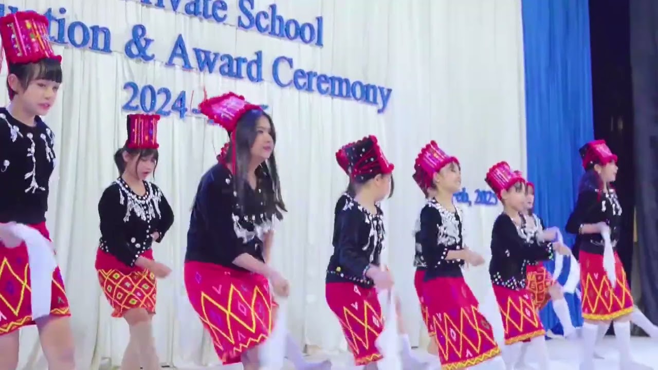 ELC Private School MDY Grade 4မှ ကျောင်းသူလေးများရဲ့ ဂျိမ်းဖော သီချင်းဖြင့် ဖျော်ဖြေတင်ဆက်မှု