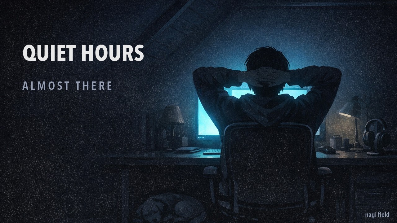 Quiet Hours 🕯️ Quiet Under the Roof | Dark Minimal House for Late Study, Writing & Wind-Down Work