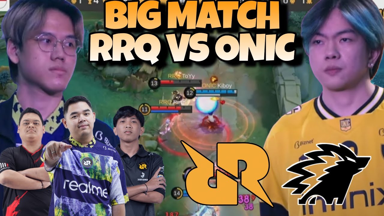MATCH PALING DITUNGGU WEEK 6 !! BISAKAH ONIC TUMBANG ?! RRQ VS ONIC MATCH 1 - MPL S16