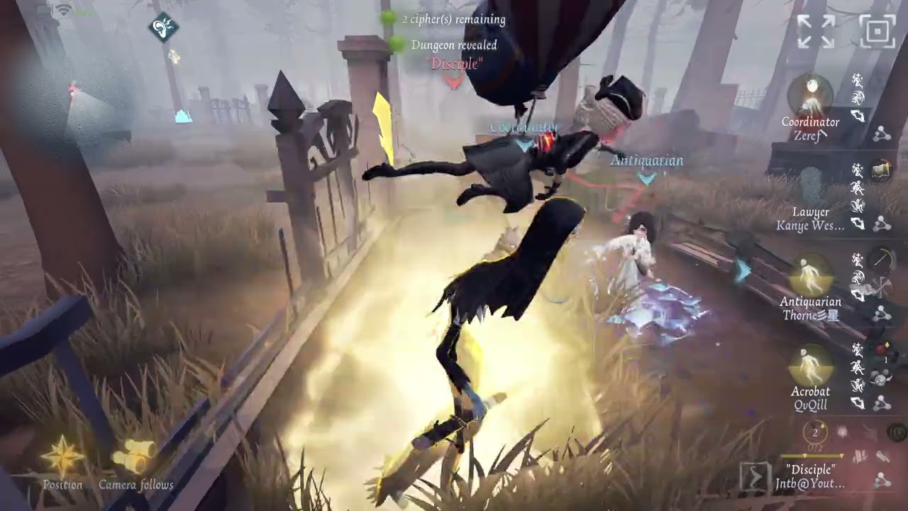Identity V | Rank match | Disciple | Sacred Heart Hospital