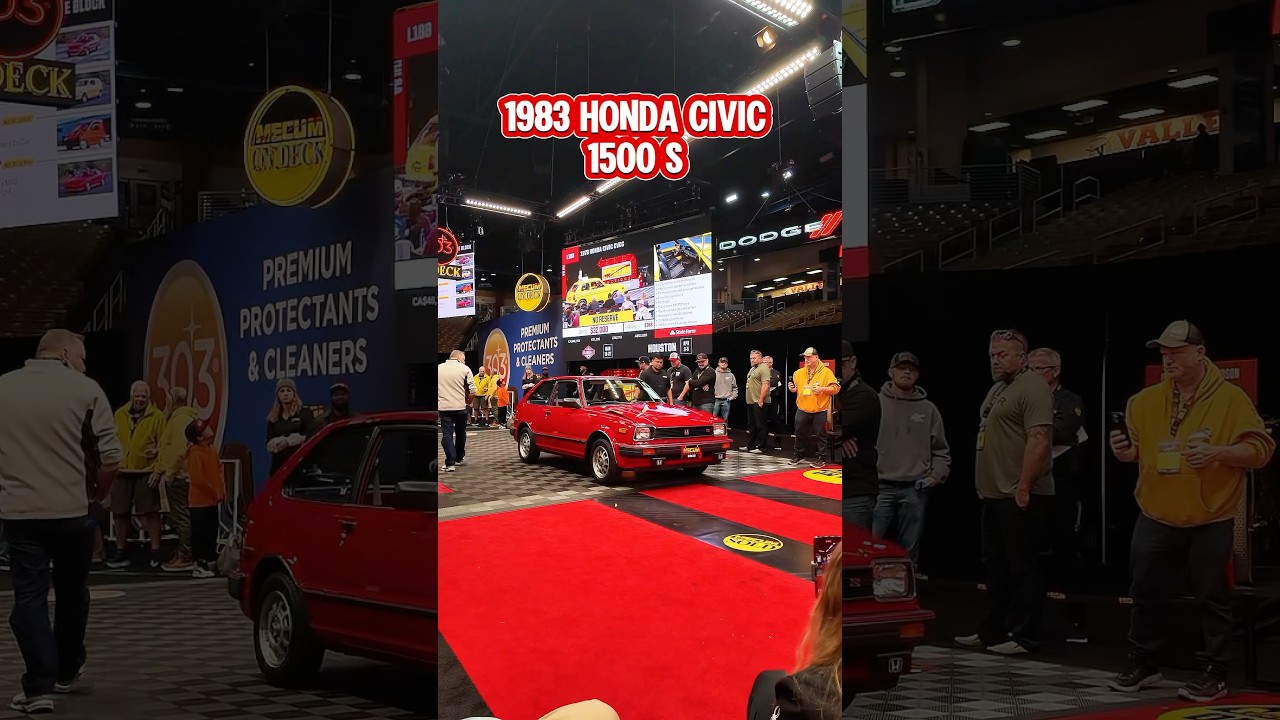 1983 Honda Civic 1500 S. #shorts #classichonda