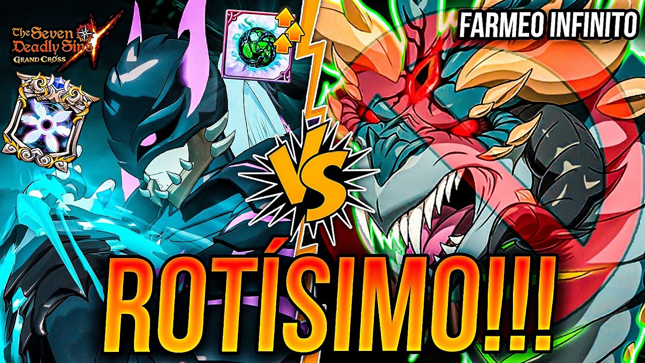 MAEL RELIQUIA vs DRAGÓN NIDHOGG!!! 📈 MEJOR EQUIPO SPEED RUN!🙂 | Seven Deadly Sins: Grand Cross