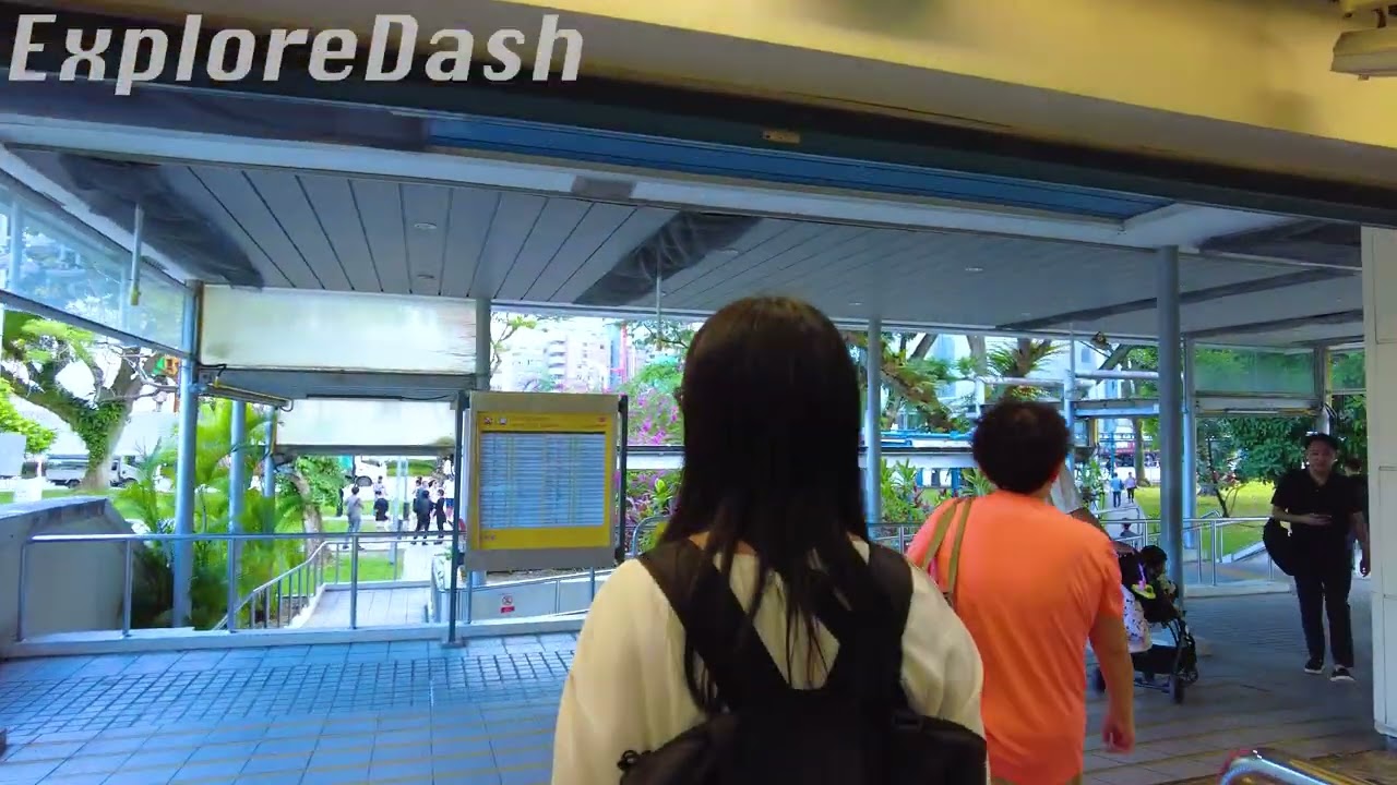[4K Singapore Walk] Somerset MRT Station to Somerset Station Bus Stop | Orchard Evening Walk