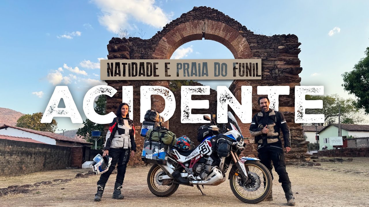 NATIVIDADE, PRAIA ESCONDIDA DO RIO TOCANTINS e acidente ao final 🤕