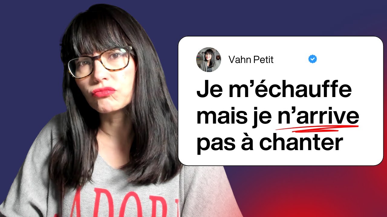 Pourquoi tu peines à chanter MÊME après ton Échauffement Vocal ?