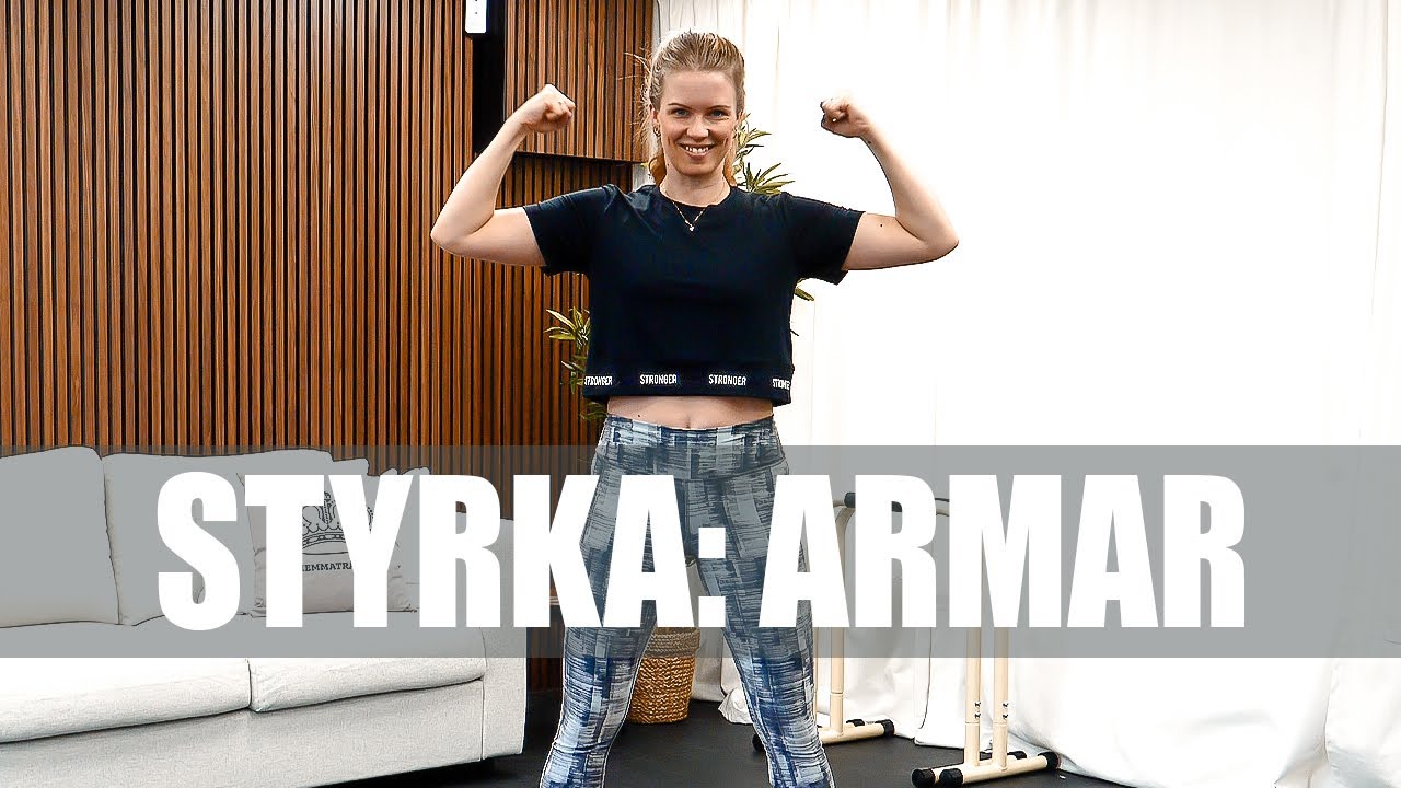 7 MINUTER styrka för dina armar (biceps & triceps)