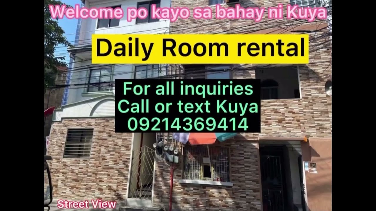 Welcome po kayo sa Bahay ni Kuya || Daily Room Rental (Room 1)