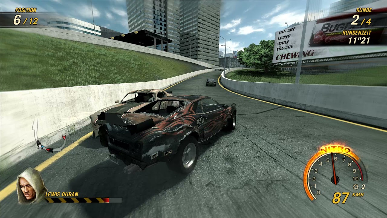 FlatOut Ultimate Carnage Gameplay with Flatout 2 Ost (No Commentary)