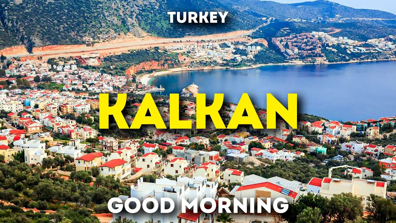 Morning Magic in Kalkan: A Serene Stroll Through Paradise! | 4K